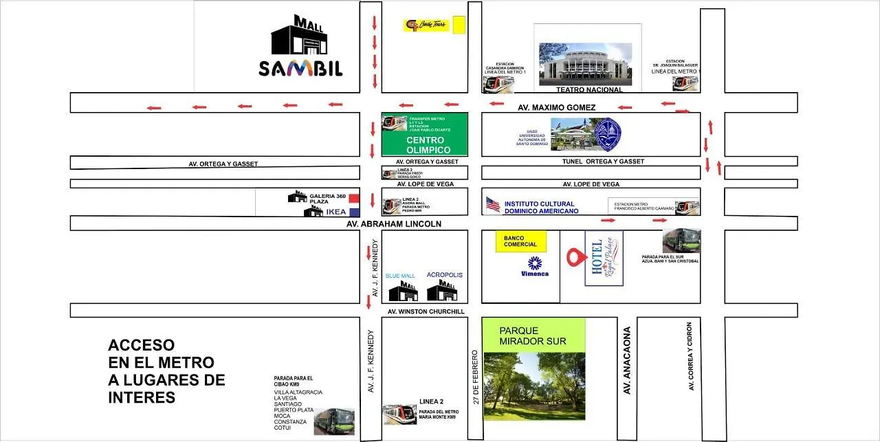 Royal Palace Hotel Saint-Domingue
